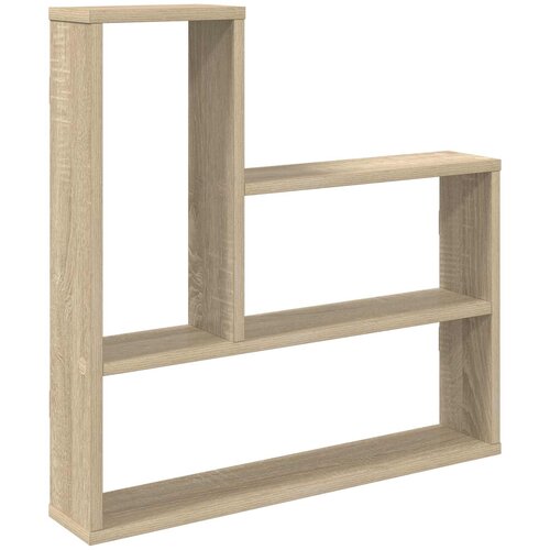 vidaXL Stenska polica Sonoma hrast 60 x 11 x 60 cm Inženirski les, (5000307379) Cene