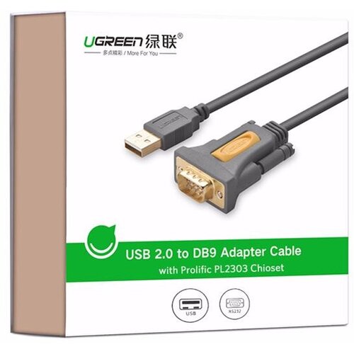 Ugreen kabl-adapter USB na DB9 RS-232 1.5m CR104 ( 20211 ) Cene