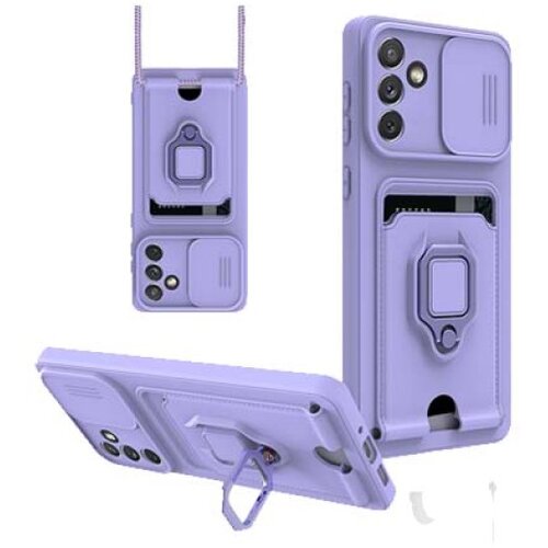  futrola zuma protect sa pertlom za samsung A255 galaxy A25 lila Slike