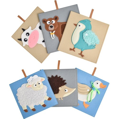2Kids Toys Sensory Pictures Animals slikanica 6 kos Slike
