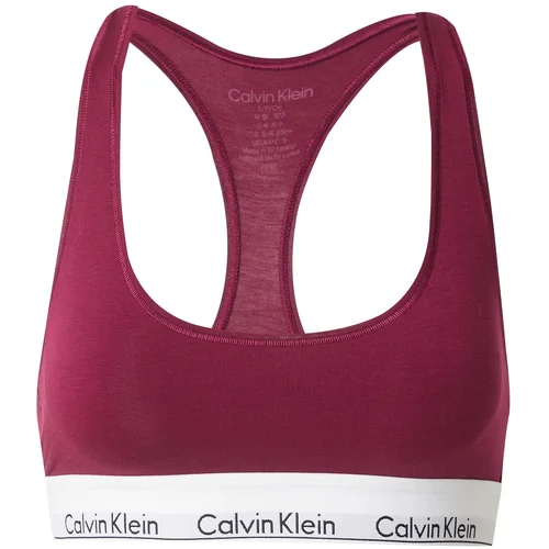 Calvin Klein Underwear Nedrček jagoda / črna / bela