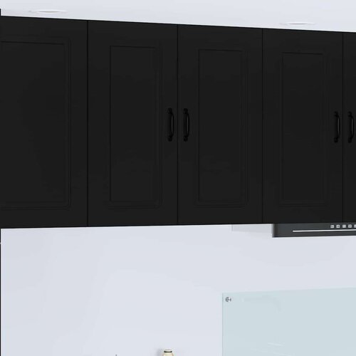vidaXL Zidni kuhinjski ormarić Crna 80 x 31 x 80 cm Konstruirano drvo Cijene