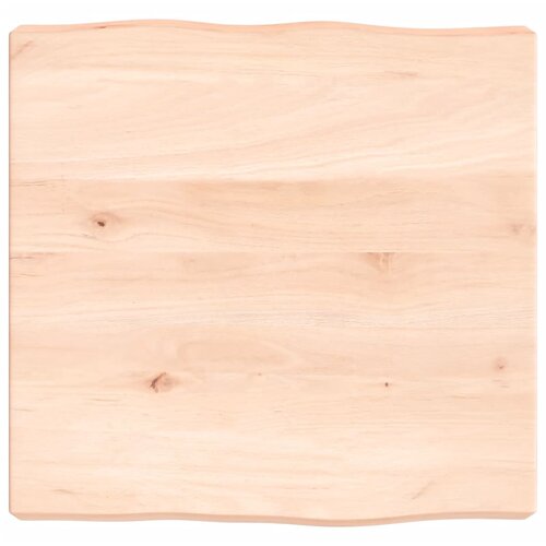 vidaXL Mizna plošča 40x40x6 cm neobdelana trdna hrastovina naraven rob Cene