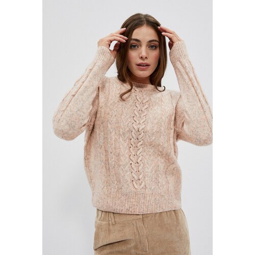Moodo Sweater with decorative fabric Slike