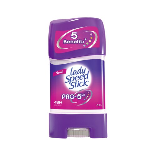 LADY SPEED STICK Pro 5v1 deodorant gel, 65 g Slike