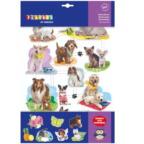 Playbox Set mješovitih kreativnih naljepnica s 130 naljepnica Cene