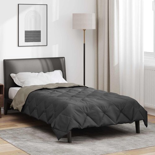  Ljetni pokrivač Svijetlo siva i antracit 200 x 155 cm Slike