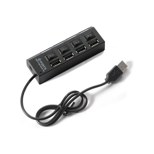  Usb hub 4in1 HUB-215 crni hi-speed ( 10-101 ) Cene
