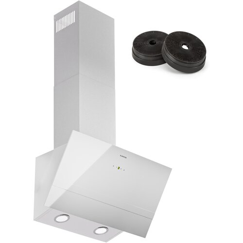Klarstein Laurel 60, kuhinjska napa, 60 cm Izpihani zrak: 247 m&amp;sup3;/h LED Touch Slike