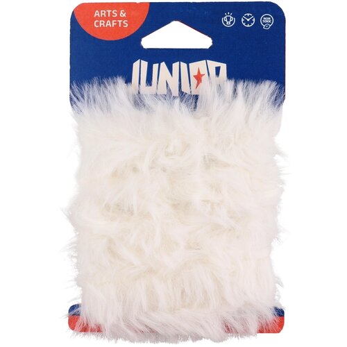 Junior Crafty ropy, kraft dekorativna traka, čupkava, bela, 3m Cene