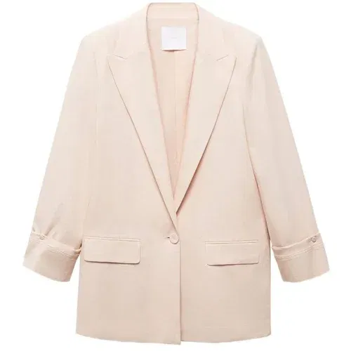 Mango Blazer 'Eleli' svetlo roza