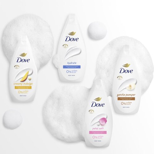 Dove Creamy Indulge kremasti gel za tu&amp;scaron;iranje 250 ml Slike