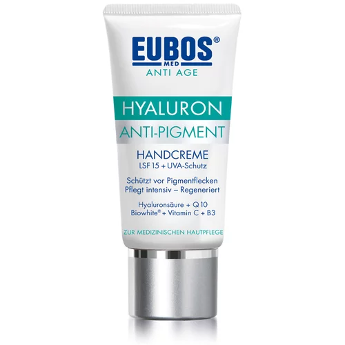 Eubos Anti Age Hyaluron, anti pigmentna krema za roke ZF15