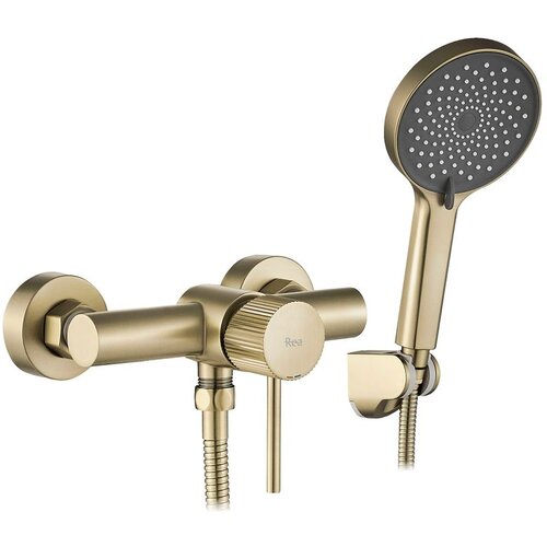 REA Bath Me&scaron;alnik za prho Lungo Stripe BRUSH GOLD Cene