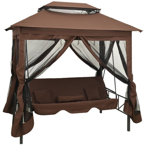 Gazebo konvertibilna ljuljačka boja kave Cijene