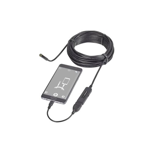 Voltcraft VC-8919590 USB-endoskop Premer sonde: 8 mm Dolžina sonde: 9.85 m, (5000295885) Cene