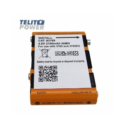 Telit Power Baterija PN 3769 za PELI 3765ZO LED Baterijsku lampu NiMH 4.8V 2100mAh Panasonic Cene
