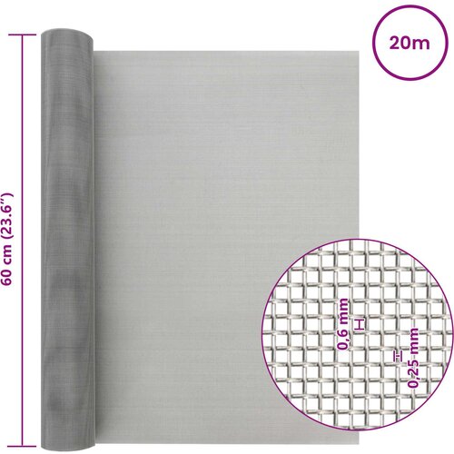  tkanina 60 x 2000 cm 30 Mesh Nehrđajući čelik 201 Slike
