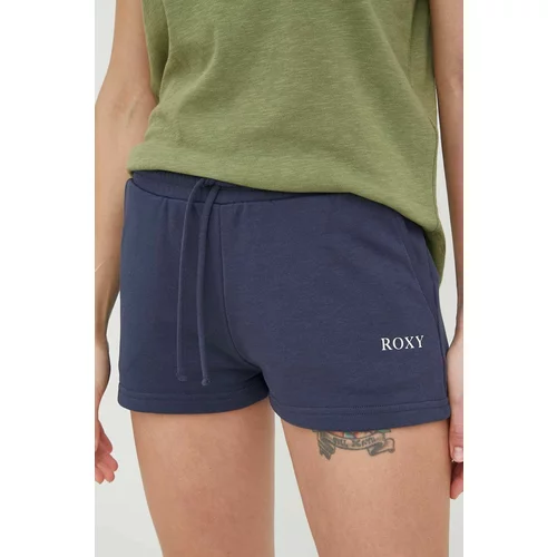 Roxy Kratke hlače za žene, glatki materijal, srednje visoki struk