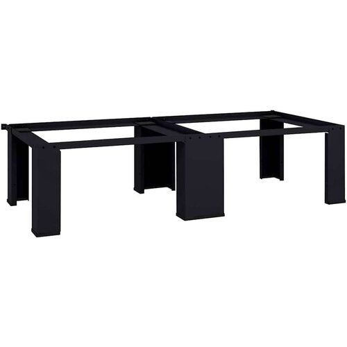  Pedestal za perilicu rublja 2 pcs Crna 64 x 55 x 32.5 cm Čelik Cijene