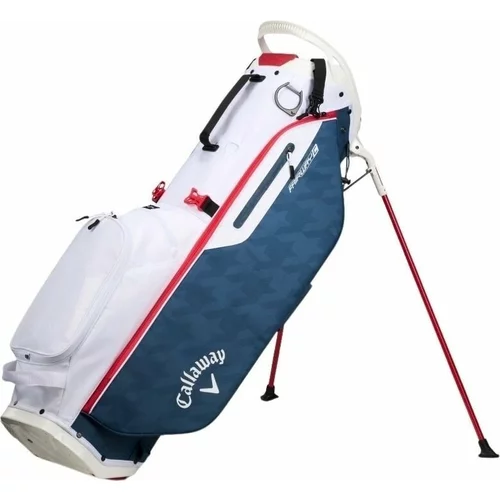 Callaway Fairway C White/Navy Houndstooth/Red Golf torba Stand Bag