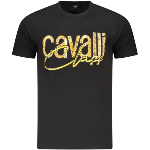 Cavalli Class SHORT SLEEVE T-SHIRT MEN BLACK Cene