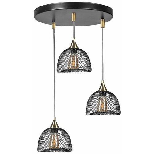 Opviq nasa 8719-3 black chandelier Cene