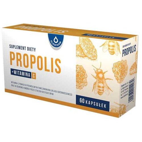 Oleofarm Propolis s vitaminom C (60 kapsula) Cijene