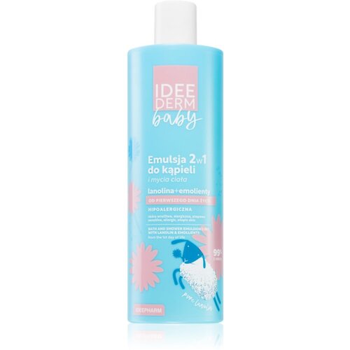Ideepharm Idee Derm Baby emulzija za kupku za djecu 400 ml Slike
