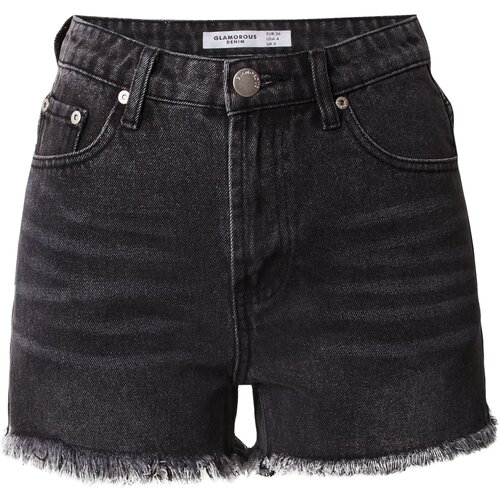 Glamorous Kavbojke črn denim Slike