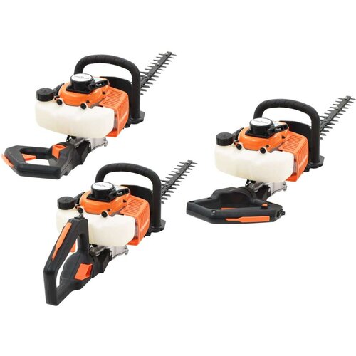 VidaXL Motorne &amp;scaron;kare za živicu 722 mm narančasto-crne Slike
