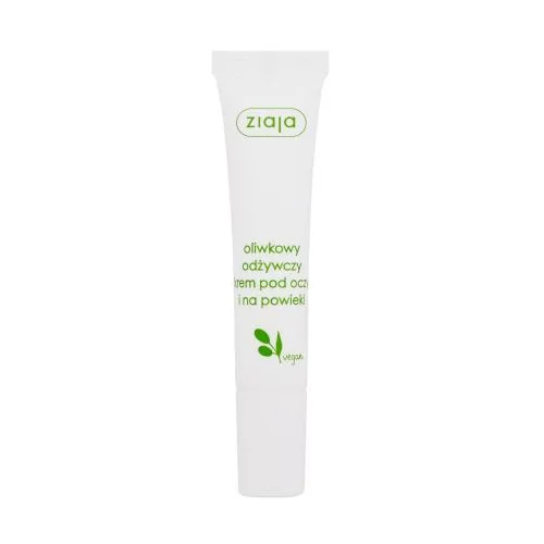 Ziaja Olive Nourishing Eye Cream negovalna krema za področje okoli oči z olivnim oljem 15 ml za ženske