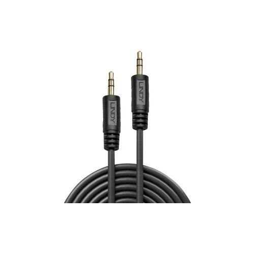 Lindy 35641 utičnica audio priključni kabel [1x 3,5 mm banana utikač - 1x 3,5 mm banana utikač] 1.00 m crna Cijene