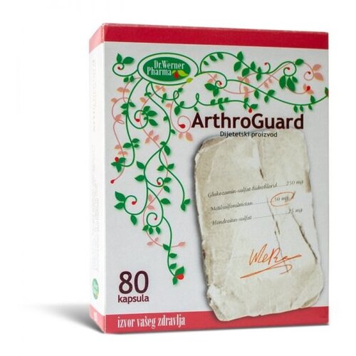 Dr.Werner Pharma Arthroguard Preparat za zglobove, 80 kapsula Slike