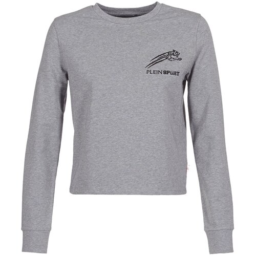 Philipp Plein Sport Puloverji ROUND AIR SQUAT Siva Cene