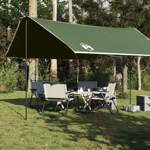 vidaXL Cerada za kampiranje zelena 430 x 380 x 210 cm vodootporna Cijene