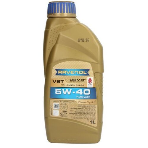 RAVENOL motorno ulje TURBO VST 5W40 1L Cene