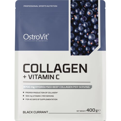 OSTROVIT Kolagen + Vitamin C 400g &amp;ndash; Za Kožu i Zglobove Slike