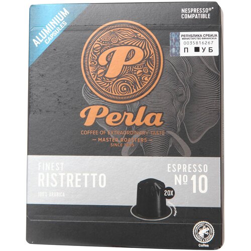 Perla Kafa NCC Ristreto 20pcs 100g Cene