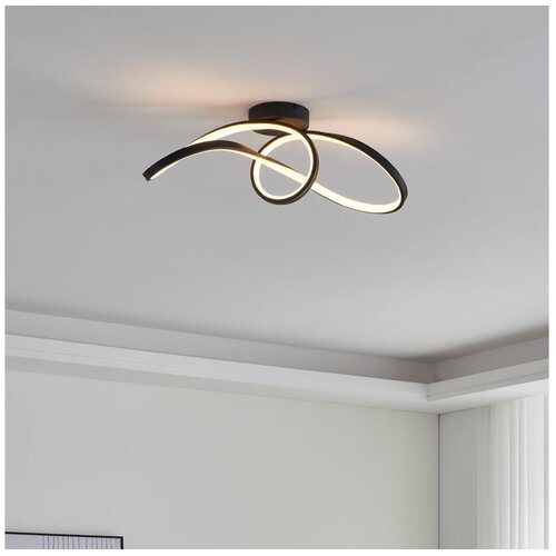 Eglo 901158-LED rgbw prigušiva plafonska svetiljka calarossa-z LED/22W/230V crna Cene