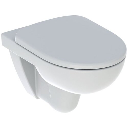 Geberit set stenske WC &amp;scaron;koljke z desko s pokrovom Selnova, brez roba, 53 cm, bela, 501.751.00.1 Slike