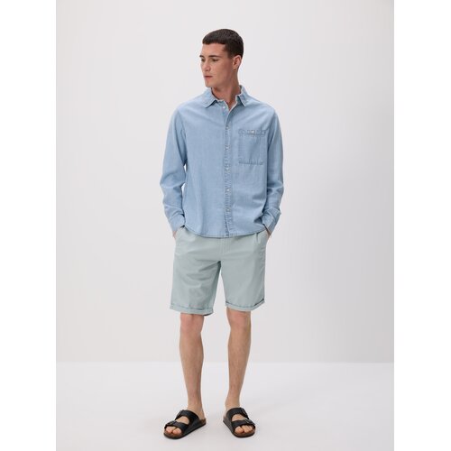 Reserved Chino slim kratke hlače - svjetloplavo Cene