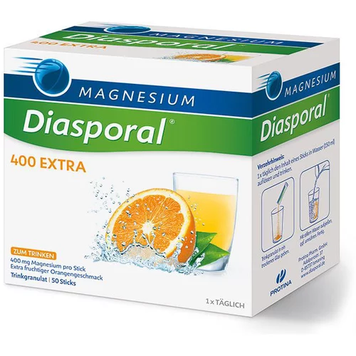  Magnesium-Diasporal 400 Extra, 50 vrečk