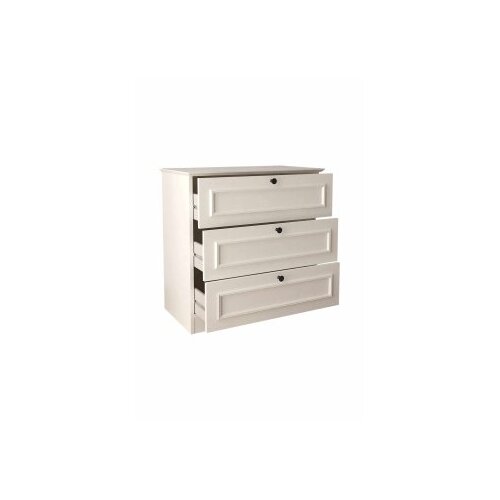 Hanah home Komoda s ladicama Mira, 78 x 78 x 43 cm, Bijela Slike