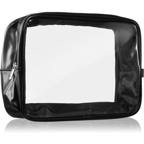 Notino Travel Collection Cosmetic bag prozorna kozmetična torbica XL Black 1 kos Cene