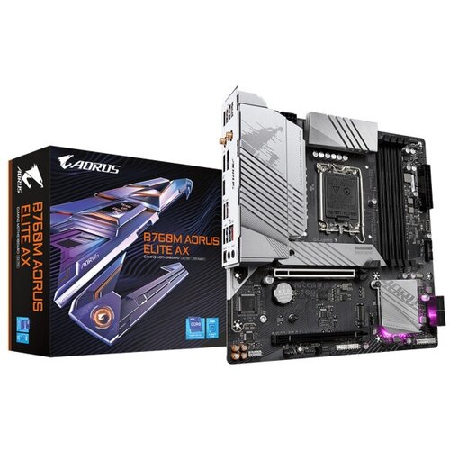 Gigabyte MB s1700 B760M AORUS ELITE AX Slike