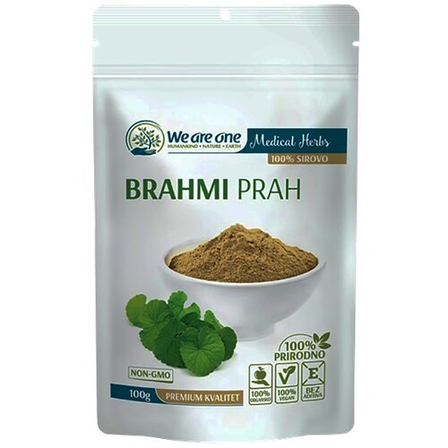 We Are One Brahmi prah-organic, 100g Slike