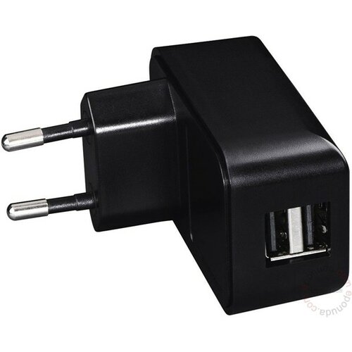 Hama kućni punjač sa 2 USB porta 2.1A Universal , Black 14198 punjac za mobilni telefon Slike