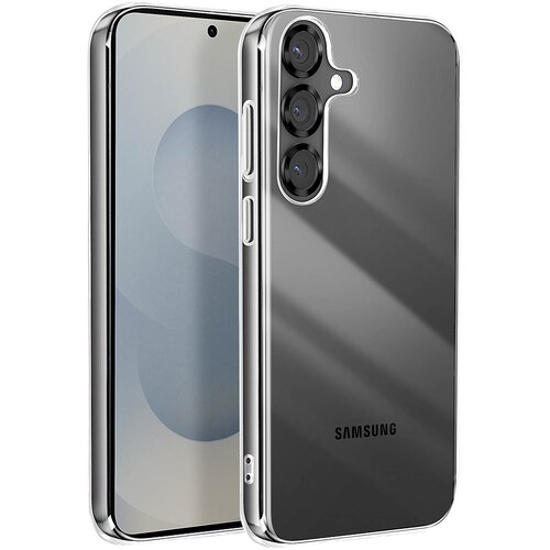 AVIZAR Tanek Ovitek Slim Case za Samsung Galaxy S25 FE iz Mehkega Silikona, Prozorno, (5000189879) Cene