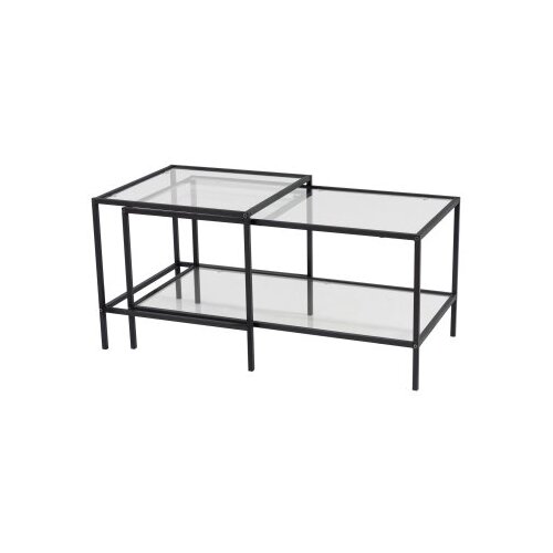 Hanah home set stolova sevay black Slike